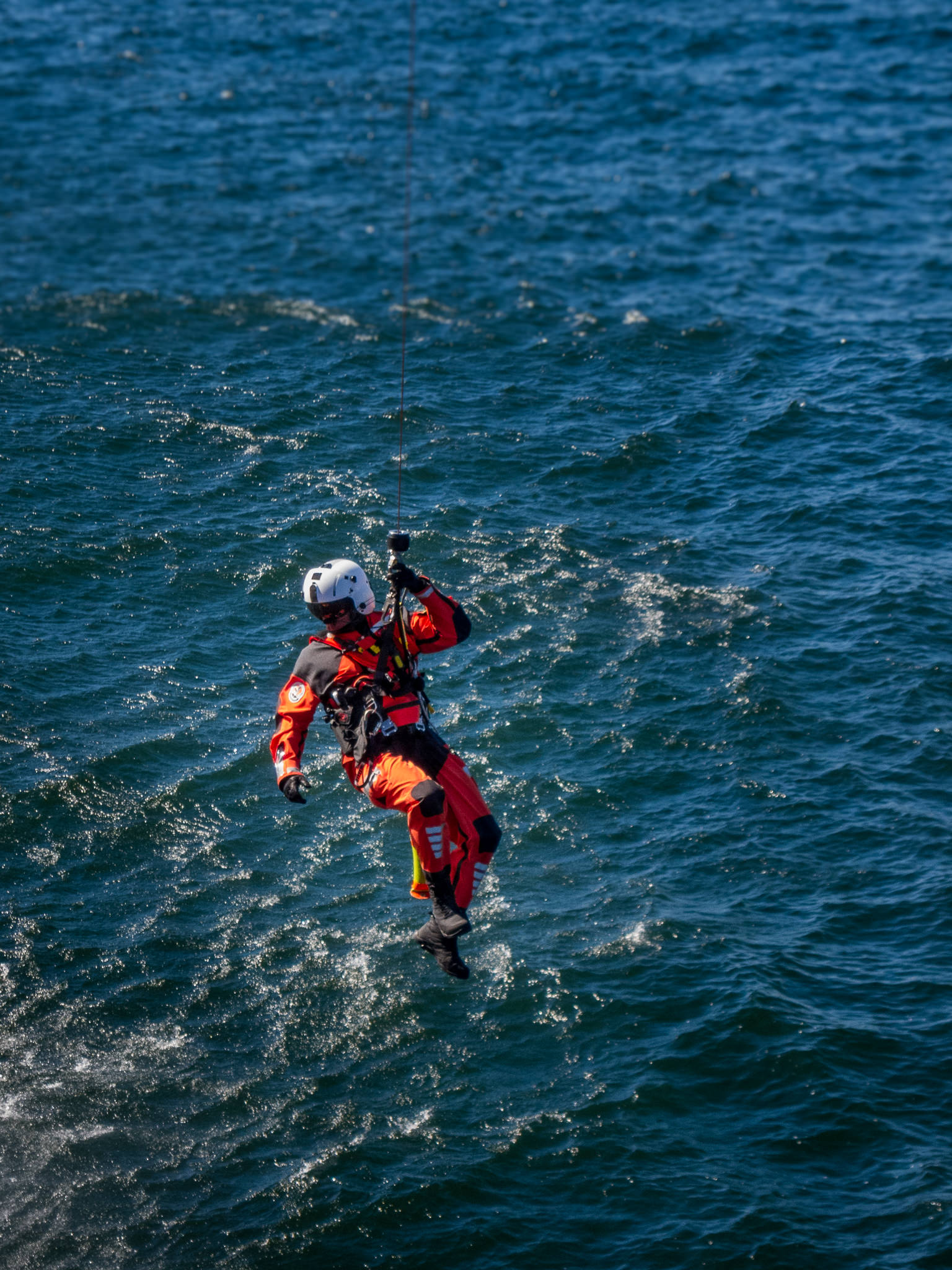 Ćwiczenia ratownictawa morskiego